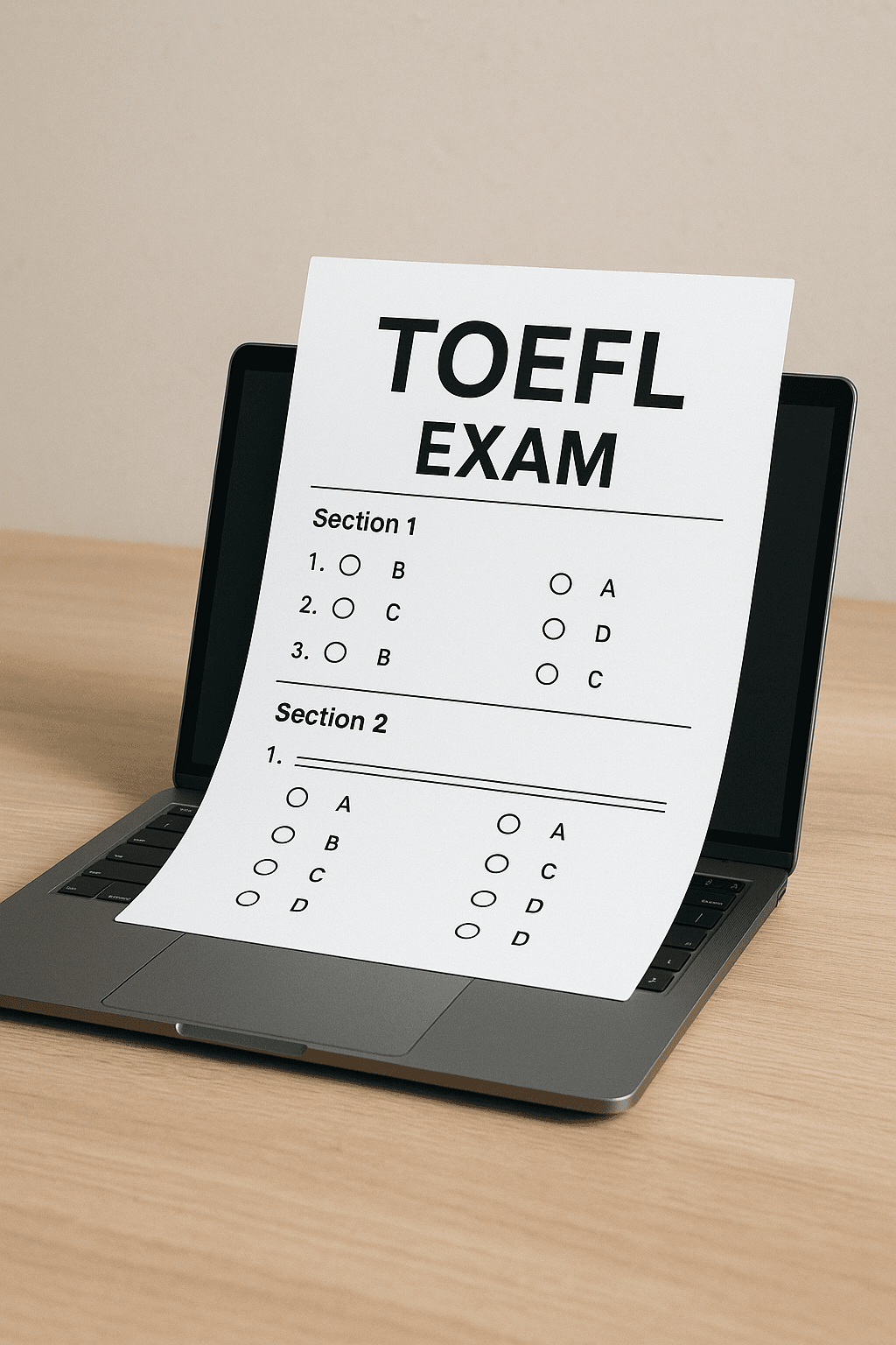 TOEFL Levels.