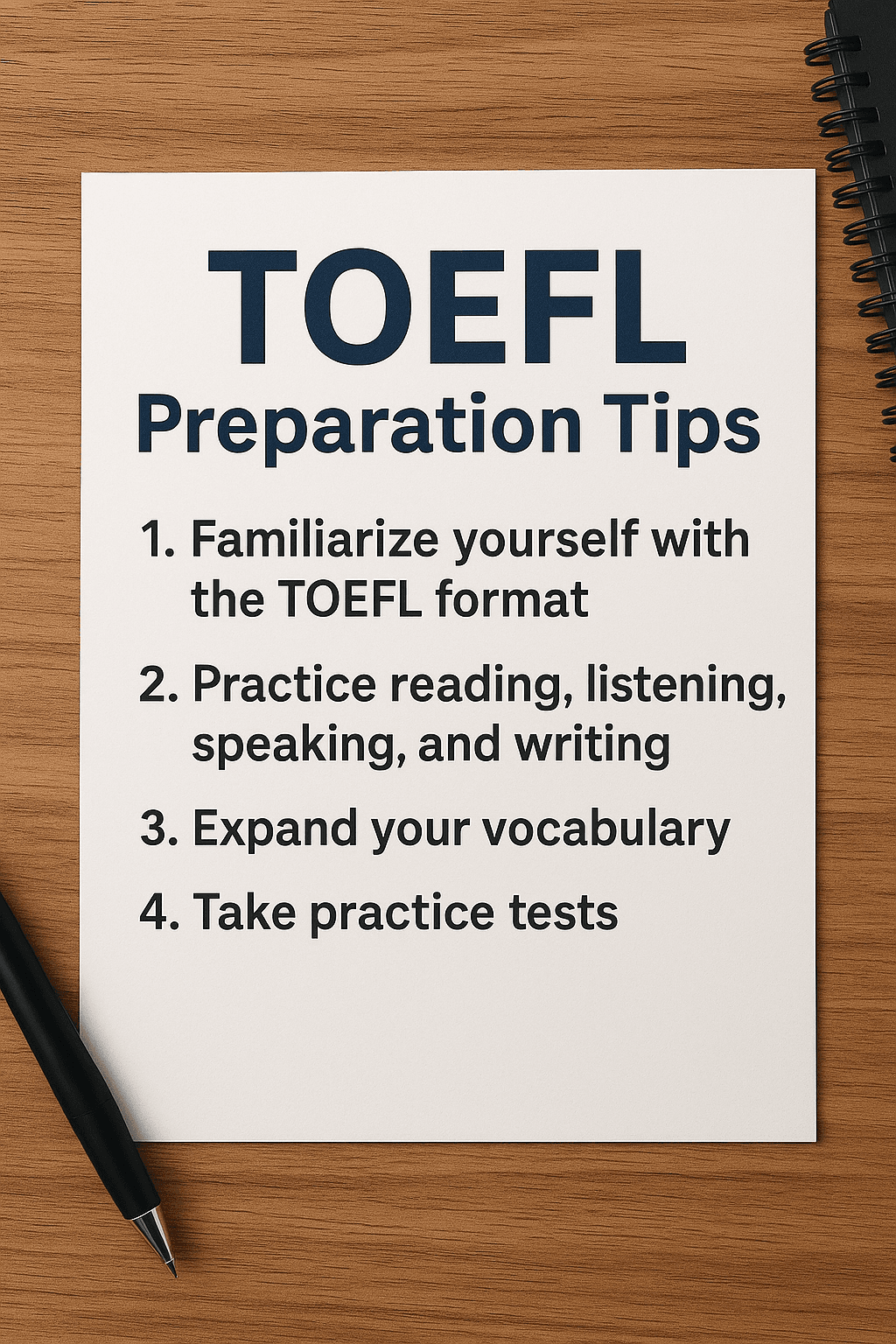 TOEFL Preparation